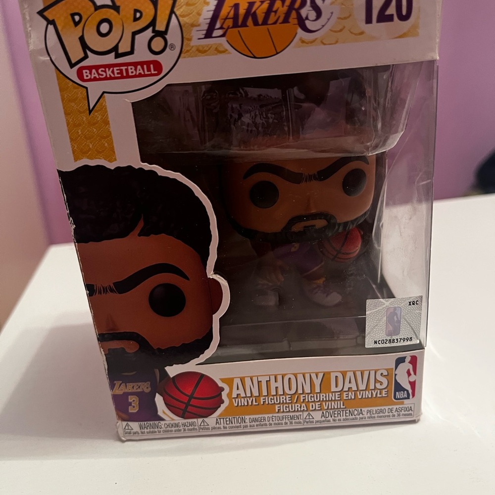 Funko Pop! Lakers Vinyl Figure in Black and Purple